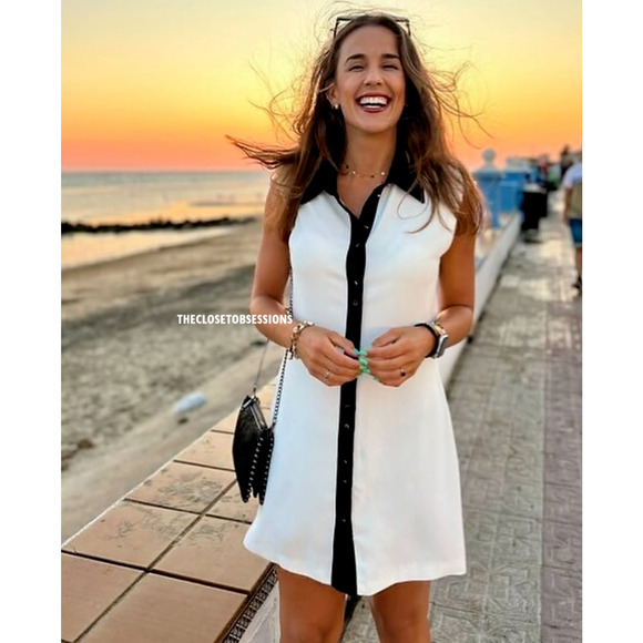 ZARA BLOGGER FAVE!!! Sleeveless Mini Dress NWT - Picture 6 of 16